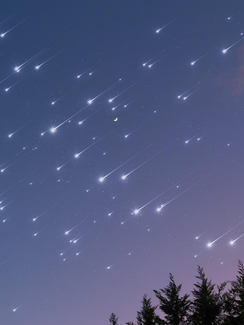 Meteor Shower Centerpiece